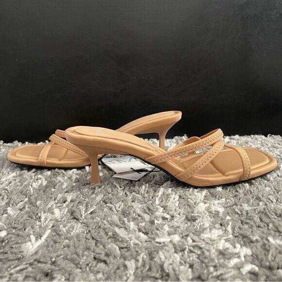 NWT Zara Athletic Heeled Sandals - Picture 5 of 11